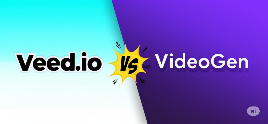 Veed.io vs VideoGen – Which AI Video Editor Is Better in 2026?