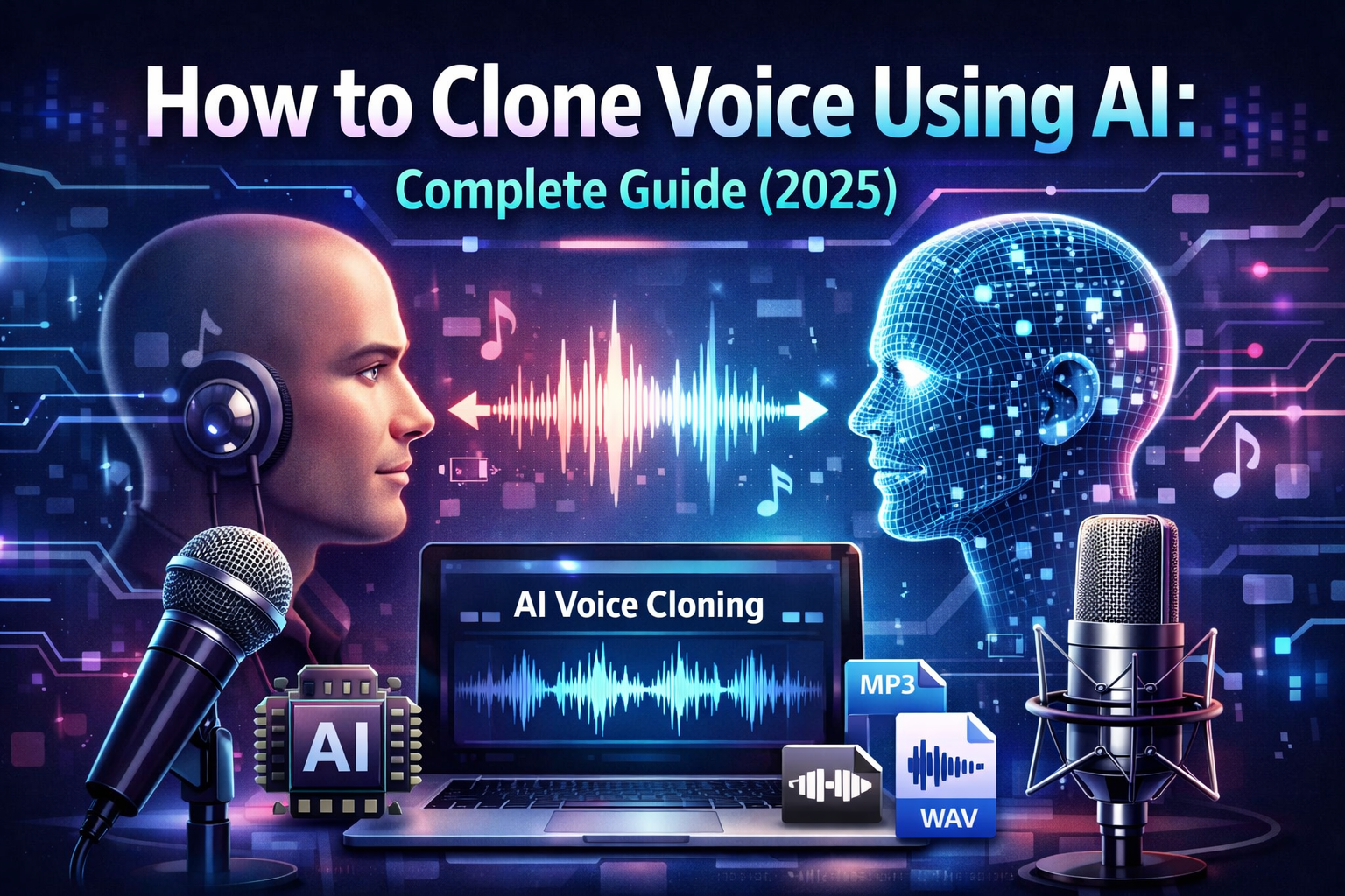 How to Clone Voice Using AI: Complete Guide (2025)